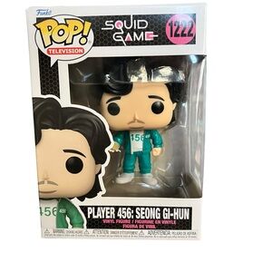 Funko Pop! Squid Game Player 456 Figure - Green and Black